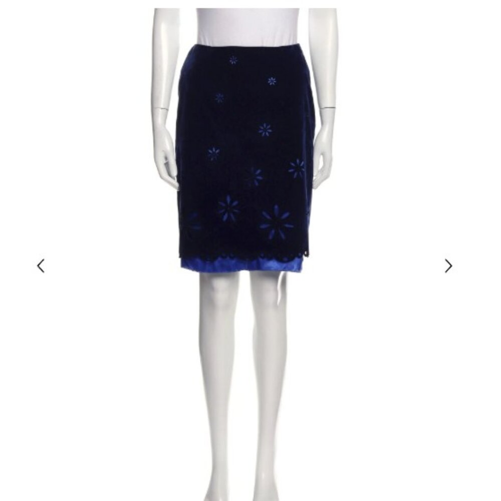 Moschino Floral Print Knee-Length Skirt